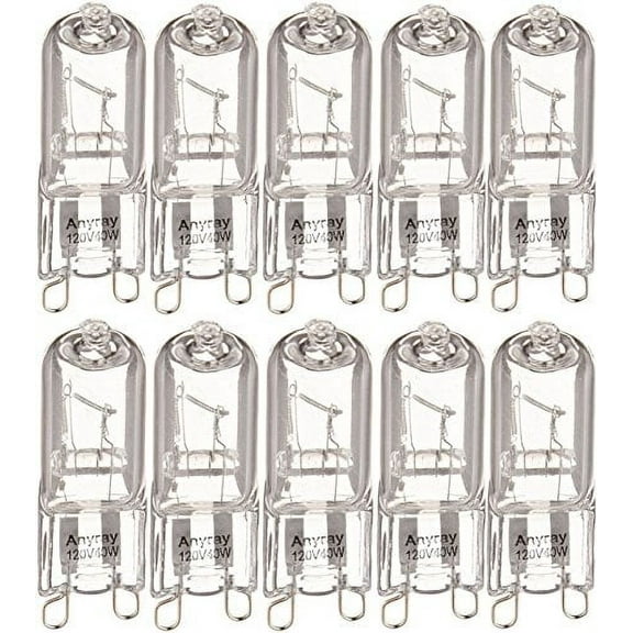 (10)-Bulbs Anyray Compatible Replacement for Electrolux 318946400 Bulb 40W