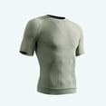 thumbnail image 2 of Men's Compression Bodybuilding Athletic T-Shirts Nylon Quick Dry Training Base Layer T Shirt, Short Sleeve Crew Neck Muscle Slim Fit Jacquard Textured Performance Tee for Workout, 2 of 5