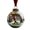 B, variant on Ruanlalo Santa Claus Stadium Glass Ball Ornament Christmas Tree Hanging Decor with Sports Theme Festive Holiday Home Decoration