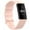Light pink, variant on Waterproof Silicone Sport Bands Compatible with Fitbit Charge 4/ Fitbit Charge 3/ Charge3 SE, Replacement Wristbands for Women Men Small Large