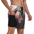 thumbnail image 2 of KLL Stylish Kangaroo In Suit for Mens Swim Trunks Quick Dry Swim Shorts with Built-in Compression Liner Funny Swimwear Bathing Suits-X-Large, 2 of 6