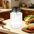 thumbnail image 1 of Elodie Pickle Jar Fermentation Bottle Food Storage Container for Picnic Work Pantry Black 10 L, 1 of 8