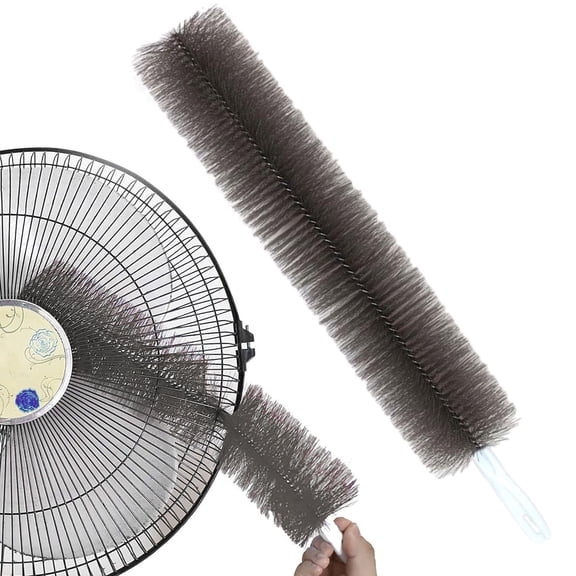 Cleaning Brush Summer Flexible Fan Dusting Brush for Easy Dirt Removal and Dusting of Fans with Bendable Microfiber Head Reusable Washable Ceiling Brush and Non Disassembly