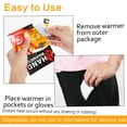 thumbnail image 5 of LotFancy Hand Warmer, 40 Pair (80 Warmers), Air Activated 10 Hours of Natural Odorless Heat Handwarmer, 5 of 7