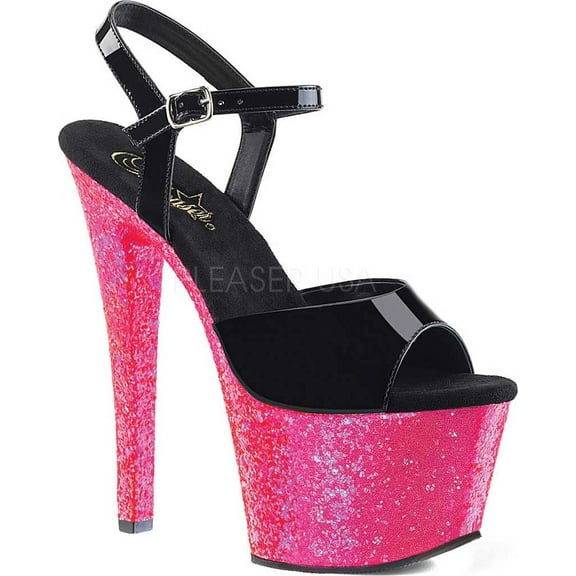 Women's Pleaser Sky 309UVLG Platform Sandal