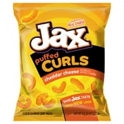 Bachman Jax Cheddar Cheese Puffed Curls, 8.5 Oz Bags, 4-Pack