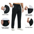 thumbnail image 5 of Weilanxin Men's Mesh Lightweight Sweatpants with Zipper Pockets Athletic Pants for Men Gym Pants for Workout,Jogging,Running, 5 of 9