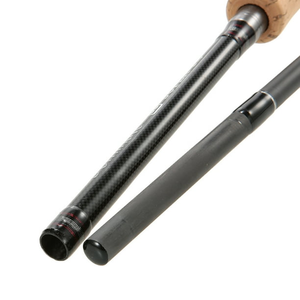 4 Sections Carbon Fiber Portable Baitcasting Spinning Fishing Rod Medium Rod  Fishing Pole for Saltwater and Freshwater 