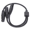 thumbnail image 1 of Cable XLR Hembra A Macho, Cables XLR Tipo Y Profesional De 19,6 Pulgadas Para Mesas De Mezcla Para Soportes De Conexión, 1 of 7