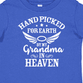 thumbnail image 4 of Inktastic Handpicked for Earth by My Grandma in Heaven Angel Wings Boys or Girls Baby T-Shirt, 4 of 5