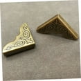 thumbnail image 3 of WRITWAA 50Pcs Golden Iron Book Scrapbook Box Corner Protectors Corner Protection for Students, 3 of 8