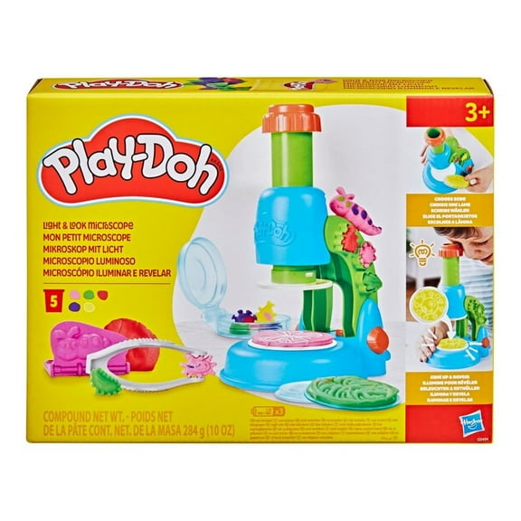 Set de Juego Hasbro PlayDoh Microscopio Luminoso
