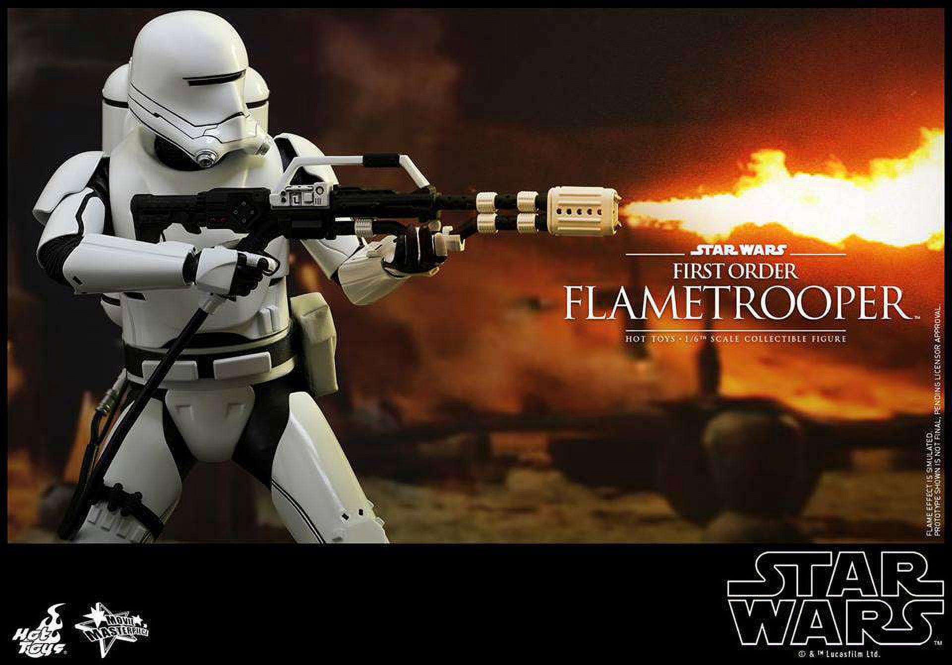 Hot Toys HT902575 1:6 Scale First Order Flame Trooper Figure by Hot Toys