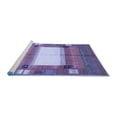 thumbnail image 2 of Ahgly Company Machine Washable Indoor Rectangle Abstract Blue Contemporary Area Rugs, 7' x 9', 2 of 4