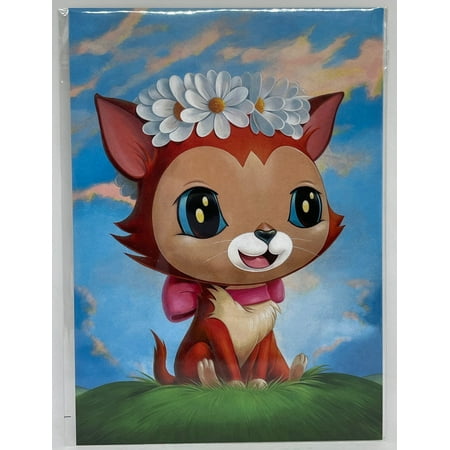 Disney Parks Dinah Cat by Kristin Tercek Postcard Wonderground Gallery New