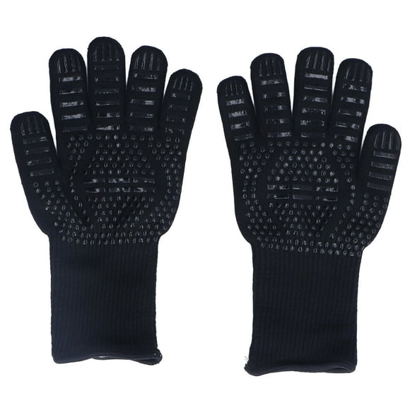 Heat Resistant Gloves, 500 Degrees Celsius  Grill Mitts  For Cooking