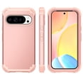 thumbnail image 2 of for Google Pixel 9A Case, Heavy Duty Military Grade Drop Protection Hybrid Cover, Rugged Shockproof Dustproof Triple-Layers Tough Phone Case for Google Pixel 9A, Rosegold, 2 of 7