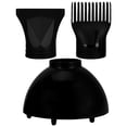 thumbnail image 1 of SHISUYAN 1 Set of Hair Dryer Nozzle Set Universal Dryer Diffuser Hair Dryer Concentrator Nozzle Comb Attachment Multi Hair Styling Tool for Home and Travel Hair Blow Dryer Accessories, 1 of 8