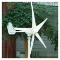 thumbnail image 3 of 800w Wind Generator Kit 12v 24v 48v Wind Turbine Generator Hydro Generator 3/5 Blades With 800w Waterproof Charge Controller Kits ,Easy to Install, 3 of 5