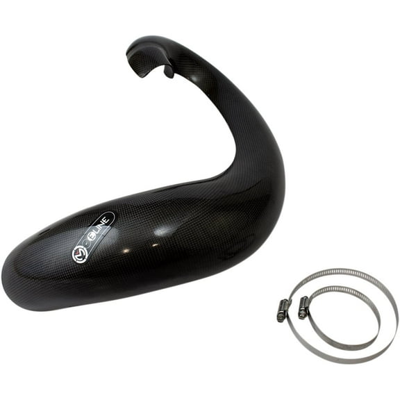 Moose Racing Pipe Guard for Stock 2-Stroke Pipe Carbon Fiber (BPG2312)