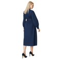 thumbnail image 2 of Principles Womens Belted Frill Midi Shirt Dress, 2 of 3