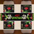 thumbnail image 5 of 4 Pieces Christmas Table Runners, 16.5 X 12.5 Inches (approx. 41.9 X 31.8 Cm) Table Runners, Winter New Year Christmas Decorations And Home Kitchen Su, 5 of 5