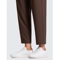 thumbnail image 4 of CRZ YOGA Lightweight Drapey Tapered Ankle Pants for Women 27" Casual Travel Work with Pockets Summer, 4 of 5