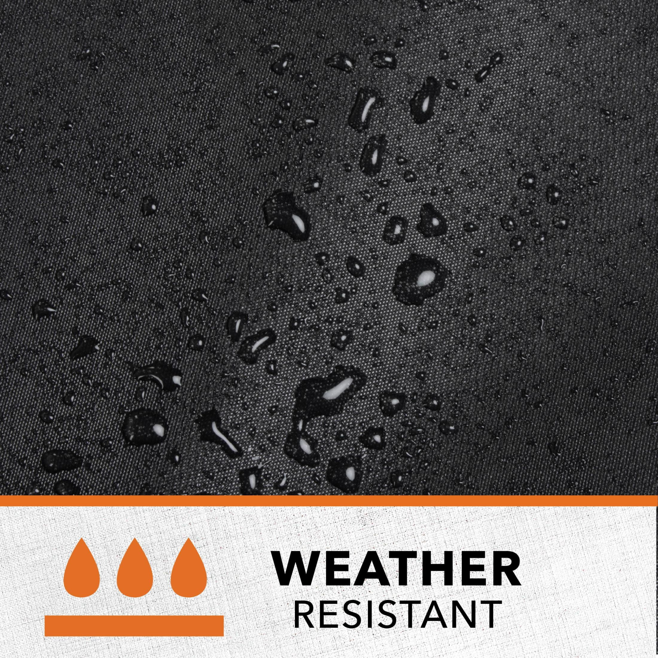 Monterey Water Resistant Outdoor Griddle Cover, 65 in. W x 23 in. D x 36 in. H, Black