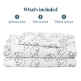 thumbnail image 6 of Bare Home Ultra-Soft Sheet Set - Premium 1800 Collection - Deep Pockets - 3-Pieces - Twin XL, Feelin' Foxy, 6 of 6