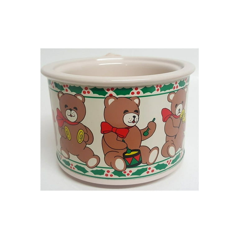 Fragrance Crock Merry Bear Potpourri Simmer Pot Electric