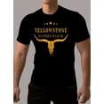 thumbnail image 1 of Yellowstone Dutton Ranch Graphic Tee - Casual Crew Neck Polyester T-Shirt for Men - Regular Fit, All-Over Print, Slight Stretch, Summer Knit Fabric Top, 1 of 6