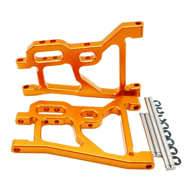 fastboy RCGOFOLLOW 1/10 Aluminum Alloy Enhanced Front Lower Suspension Arm Rc Front Lower Suspension Arm For FS Orange