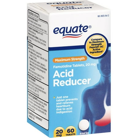 Equate Eq Acid Control 20mg 60's