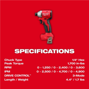 Milwaukee Tool M18 4-Tool Combo Kit