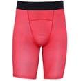 thumbnail image 3 of ATTOE Leggings de Basketball pour Hommes Compression Entraînement Physique Gym Short de Sport (Rouge m)-0814, 3 of 5