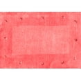 thumbnail image 1 of Ahgly Company Indoor Rectangle Abstract Red Contemporary Area Rugs, 5' x 7', 1 of 4