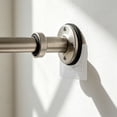 thumbnail image 5 of No-Drill Adhesive Curtain Rod Bracket, Tension Rod Holder for Shower and Door Curtains, Stick-On Hook Support for Window Curtain Rod Accessories, 5 of 5