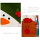 thumbnail image 2 of Billuyoard Bolsa de embalaje de galletas de Navidad, bolso de regalo decorativo impreso, adornos de Reno de muñeco de nieve, bolsa de Kits de decoración para fiestas Muñeco de nieve, 2 of 6