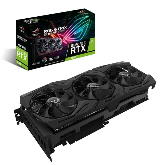 ASUS GeForce RTX 2080 8G ROG Strix OC Edition Graphics Card Gaming