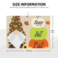 thumbnail image 4 of Bingfone Gnome Happy Fall ,18" x 24"Dish Drying Mat for Kitchen Counter,Ultra Absorbent Microfiber, 4 of 7