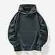thumbnail image 1 of Dolkfu Sudaderas para hombres, tendencia de otoño 2025, sudaderas largas de pullover de gran tamaño con capucha, ligeras y con bolsillos. L, 1 of 4