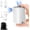 White, variant on Mini Electric Air Pump for Inflatables, Ultra-Compact & Portable, Brushless  - Rapid Inflate & Deflate for Pool Floats, Air Mattresses, Swimming Rings, and Vacuum Storage Bags