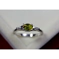 thumbnail image 2 of Sterling Silver Color-Changing Sultanite Ring Color Shifting Gemstone Men’s Unique Natural Gem Jewelry for Gift Silver 10, 2 of 3