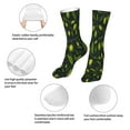 thumbnail image 3 of Uemuo Green Branch Olive for 16in Socks, Cotton Socks Sports Socks Knee High Socks Comfortable Socks For Men, Women, 3 of 7