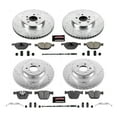 thumbnail image 3 of PowerStop Front and Rear Z23 Evolution Sport Carbon-Fiber Ceramic Brake Pad and Drilled & Slotted Rotor Kit Fits: BMW Select Models K7098, 3 of 10