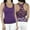 Plum, variant on ToBeInStyle Womens Seamless Lace Racerback Tank Tops