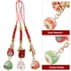 thumbnail image 4 of GOOHOCHY Llavero colgante de decoración japonesa, colgante de gato de la suerte, bolsa, mochila, adornos colgantes, 6 uds., 4 of 7