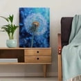 thumbnail image 5 of UXIEQU Dandelion Seeds Water Drops Canvas Wall Art 15.75x11.81 Inches, 5 of 8