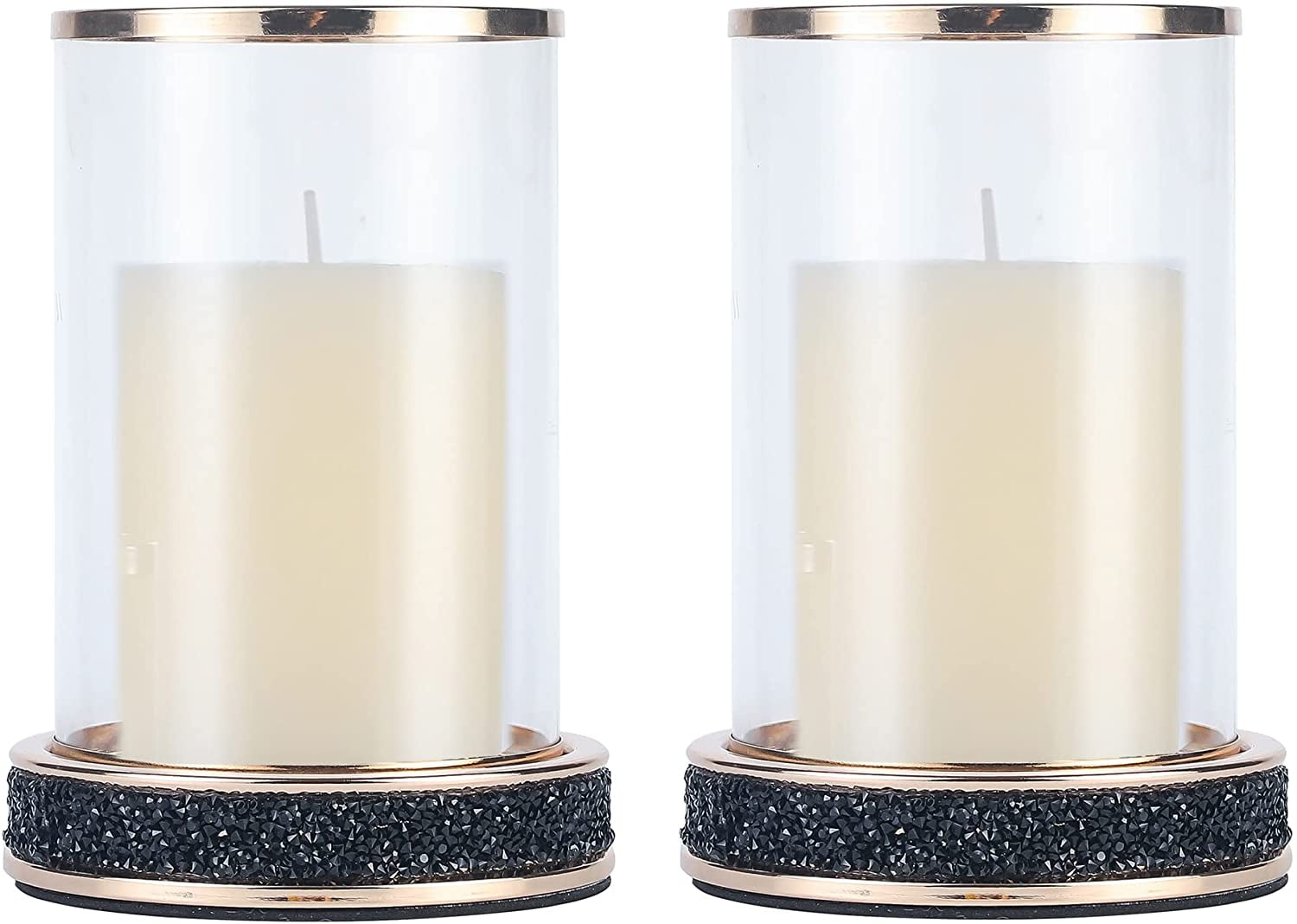 7x Pillar Candle Holder Geometric Tealight Holders Centerpieces for Wedding 