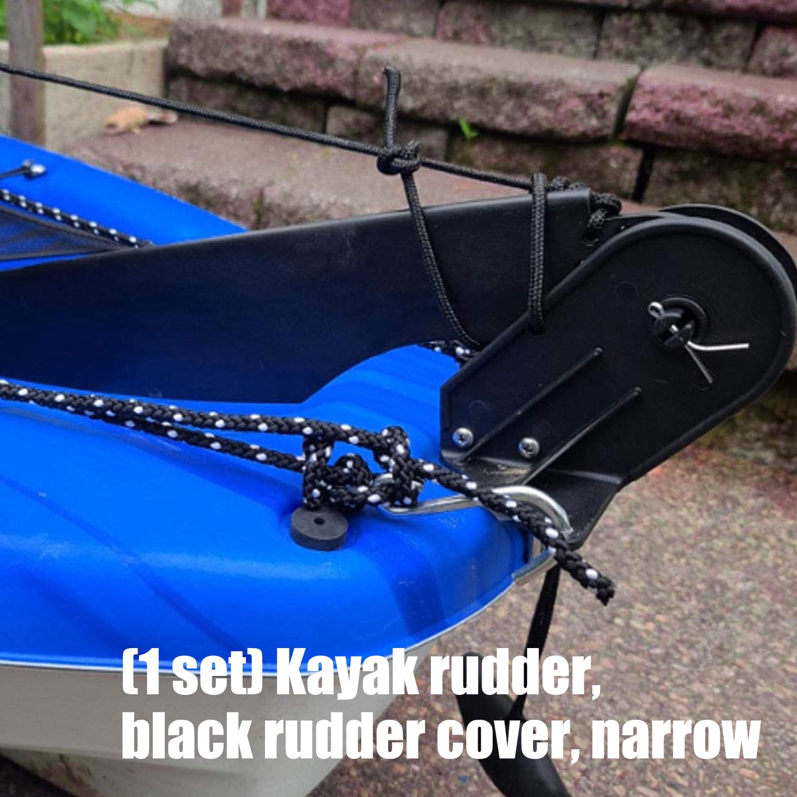 Fishing Watercrafts Canoes Boats Rudder Universals Replaceable Canoes Rudder Foot Control Steering Systems Kayak Accessories